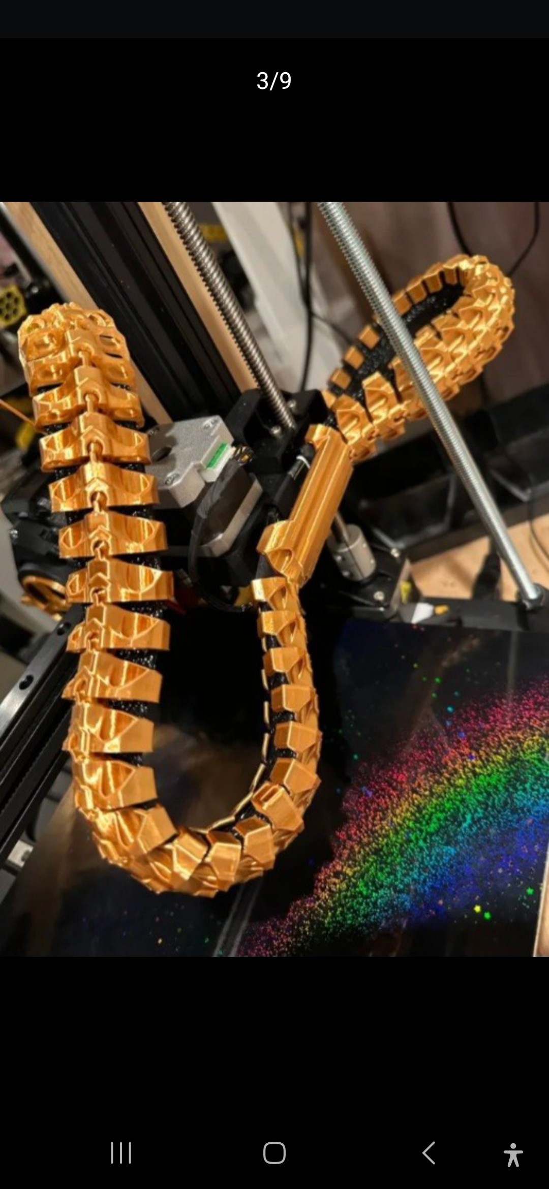 زنجیر کابل ender 3v3ke/se